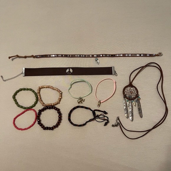 Jewelry, costume, reproduction 1960’s theme - Picture 2 of 10